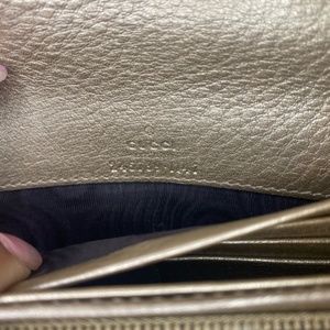 ❤️Authentic Gucci vintage silvery/gold Wallet